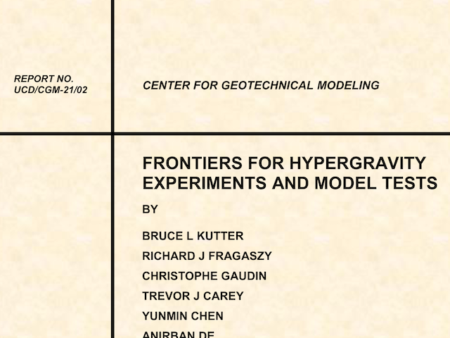 Frontiers for Hypergravity Cover